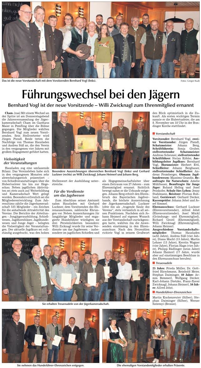 fuehrungswechsel bei den jaegern