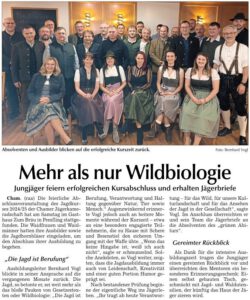 Mehr als nur Wildbiologe